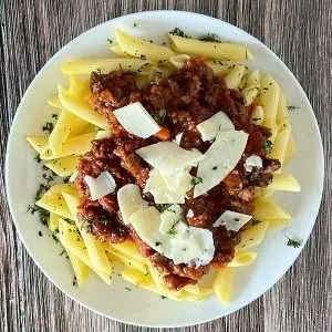 Penne Bolognese